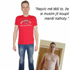 Radek zhubl 15kg